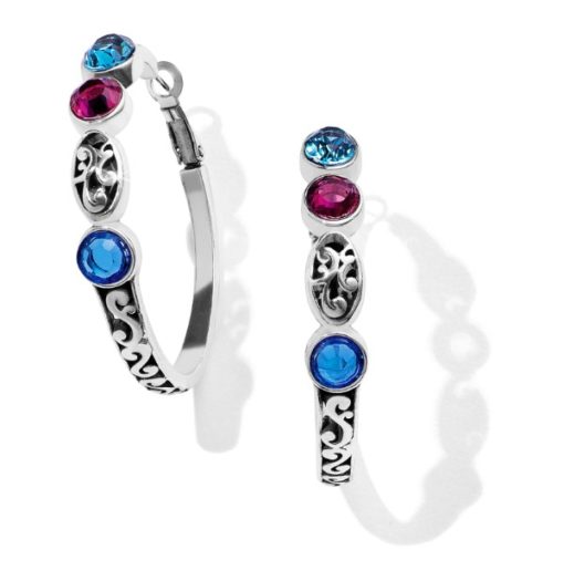 Brighton Elora Gems Vitrail Hoop Earrings JA5823