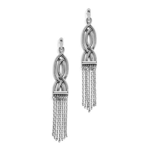 Brighton Interlok Fringe Post Drop Earrings JA6240 - Image 2