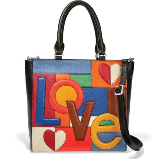Brighton Love Patch Handheld Tote H3780M