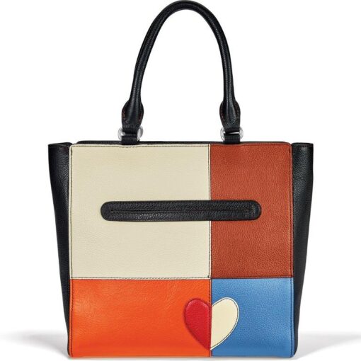 Brighton Love Patch Handheld Tote H3780M - Image 3