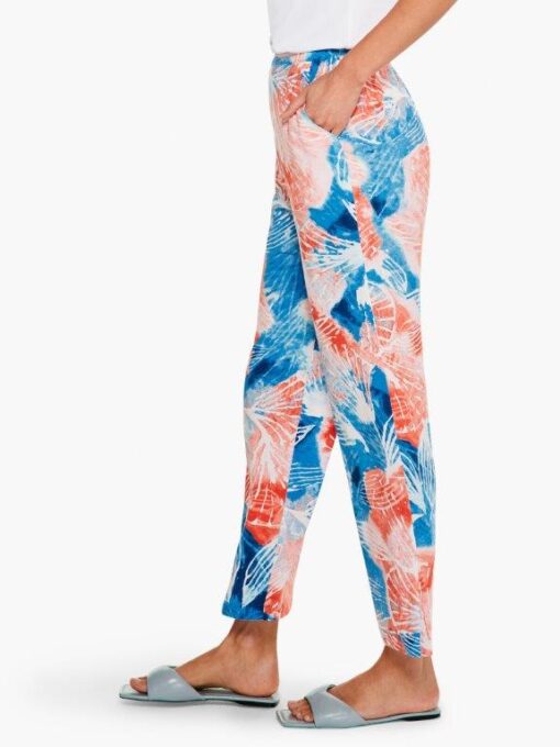Nic+Zoe Water Blooms Wide Leg Pant S221885 - Image 3