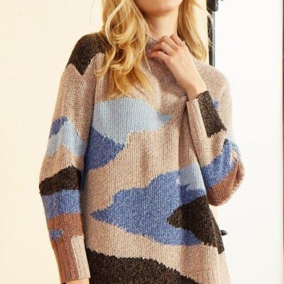 Nic+Zoe Winter Waves Sweater F221181